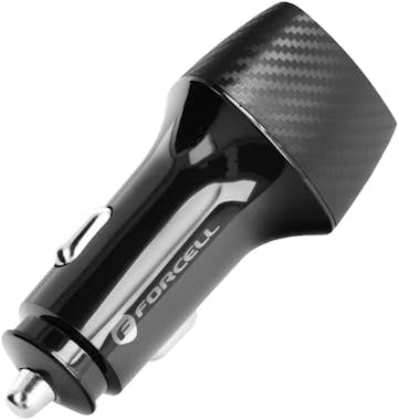 Forcell Cargador Coche USB-C 20W Power Delivery Carga Rápi Forcell Cargador Coche USB-C 20W Power Delivery Carga Rápi