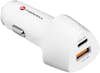 Forcell Cargador Coche USB + USB-C Puissance 38W Power Del Forcell Cargador Coche USB + USB-C Puissance 38W Power Del