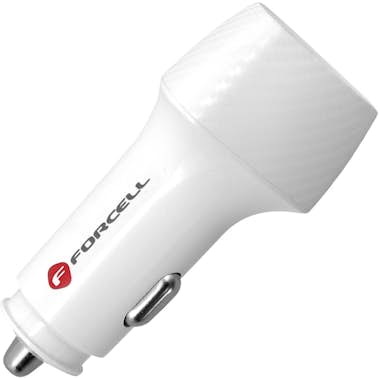 Forcell Cargador Coche USB + USB-C Puissance 38W Power Del Forcell Cargador Coche USB + USB-C Puissance 38W Power Del