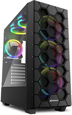 Sharkoon Sharkoon RGB HEX Escritorio Negro Sharkoon Sharkoon RGB HEX Escritorio Negro