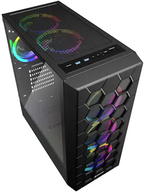 Sharkoon Sharkoon RGB HEX Escritorio Negro Sharkoon Sharkoon RGB HEX Escritorio Negro