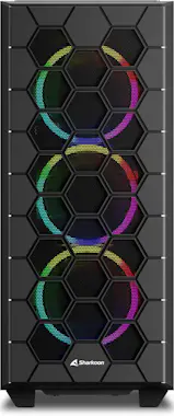 Sharkoon Sharkoon RGB HEX Escritorio Negro Sharkoon Sharkoon RGB HEX Escritorio Negro