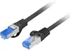 Lanberg Lanberg PCF6A-10CC-0200-BK cable de red Negro 2 m Lanberg Lanberg PCF6A-10CC-0200-BK cable de red Negro 2 m