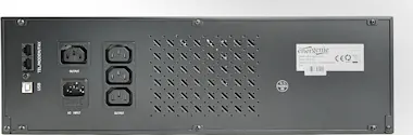 Gembird Gembird - Ups rack 19 3.4u 1500va, 4xiec 230v ou Gembird Gembird - Ups rack 19 3.4u 1500va, 4xiec 230v ou