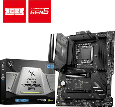 MSI MSI MAG B760 TOMAHAWK WIFI placa base LGA 1700 ATX MSI MSI MAG B760 TOMAHAWK WIFI placa base LGA 1700 ATX