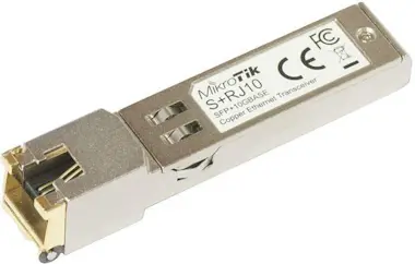 Mikrotik MikroTik S+RJ10 Modulo SFP+ 10GB 200m Mikrotik MikroTik S+RJ10 Modulo SFP+ 10GB 200m