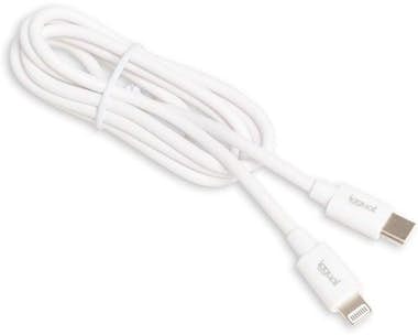 iggual cable USB-C/Lightning 100 cm blanco Q3.0 3A iggual cable USB-C/Lightning 100 cm blanco Q3.0 3A