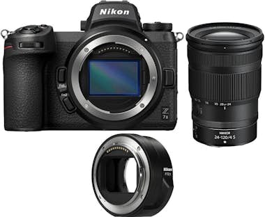 Nikon Z7 II Kit Z 24-120 mm+Adaptador de montura FTZ II Nikon Z7 II Kit Z 24-120 mm+Adaptador de montura FTZ II