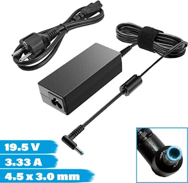 Generic CARGADOR PARA PORTÁTIL HP 350 G1 19.5V 3.33A 4.5X3 Generic CARGADOR PARA PORTÁTIL HP 350 G1 19.5V 3.33A 4.5X3