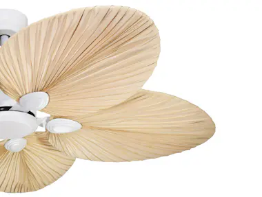 KlassFan Ventilador de techo AC blanco con aspas de 132cm p KlassFan Ventilador de techo AC blanco con aspas de 132cm p