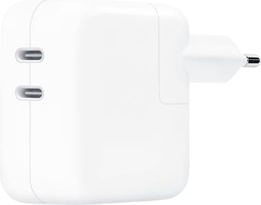 Apple Apple Adaptador de corriente con dos puertos USB-C Apple Apple Adaptador de corriente con dos puertos USB-C