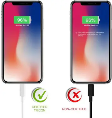 Otros Cable de cargador de iPhone Lightning MFi certific Otros Cable de cargador de iPhone Lightning MFi certific