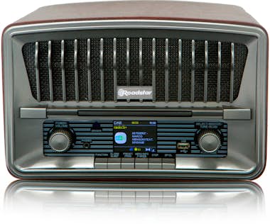 Roadstar , HRA-270CD-MP3CD+BT, Radio CD Portátil Vintage Di Roadstar , HRA-270CD-MP3CD+BT, Radio CD Portátil Vintage Di
