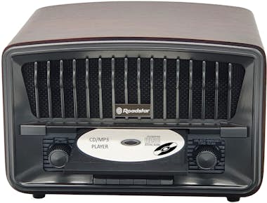 Roadstar , HRA-270CD-MP3CD+BT, Radio CD Portátil Vintage Di Roadstar , HRA-270CD-MP3CD+BT, Radio CD Portátil Vintage Di