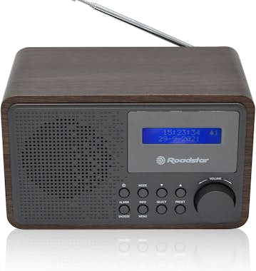 Roadstar , HRA-700D+/WD, Radio Portátil Digital Vintage DAB Roadstar , HRA-700D+/WD, Radio Portátil Digital Vintage DAB