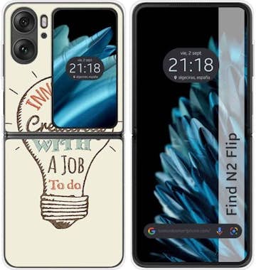 Tumundosmartphone Funda Carcasa Oppo Find N2 Flip 5G Creativity Tumundosmartphone Funda Carcasa Oppo Find N2 Flip 5G Creativity