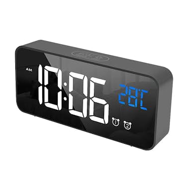 OEM Reloj digital con sensor de temperatura - Negro OEM Reloj digital con sensor de temperatura - Negro