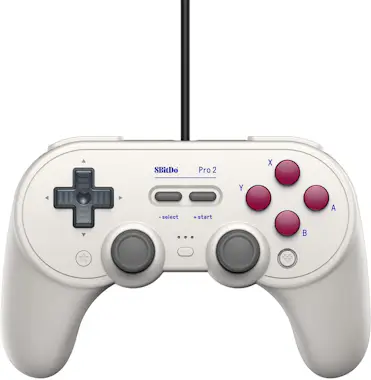 8BitDo 8Bitdo Pro 2 Gris USB Gamepad Analógico/Digital An 8BitDo 8Bitdo Pro 2 Gris USB Gamepad Analógico/Digital An