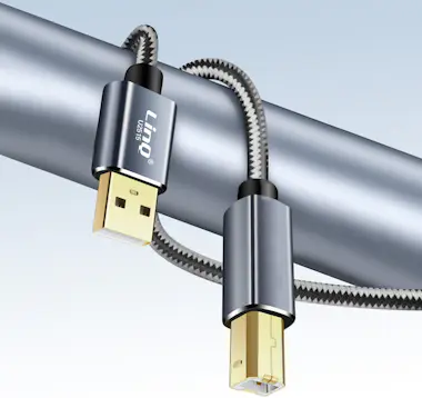 LinQ Cable USB-A 2.0 a USB-B 2.0 Trasferencia Rápida Es LinQ Cable USB-A 2.0 a USB-B 2.0 Trasferencia Rápida Es