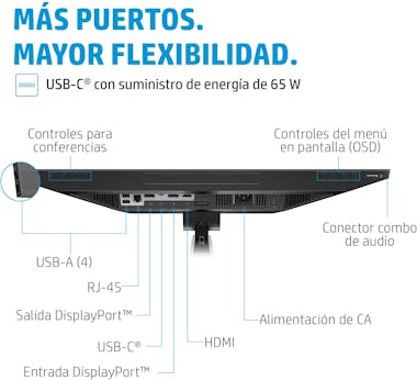HP HP E24m G4 60,5 cm (23.8"") 1920 x 1080 Pixeles Fu HP HP E24m G4 60,5 cm (23.8"") 1920 x 1080 Pixeles Fu