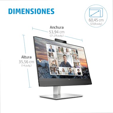 HP HP E24m G4 60,5 cm (23.8"") 1920 x 1080 Pixeles Fu HP HP E24m G4 60,5 cm (23.8"") 1920 x 1080 Pixeles Fu