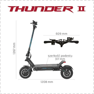 Dualtron Patinete eléctrico Thunder II Dualtron Patinete eléctrico Thunder II