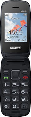 maxcom MaxCom MM817 6,1 cm (2.4"") 78 g Negro, Rojo Teléf