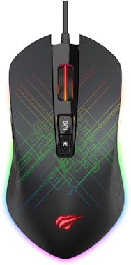 Klack Ratón gaming RGB para videojuegos con cable Klack Ratón gaming RGB para videojuegos con cable