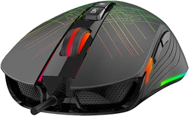 Klack Ratón gaming RGB para videojuegos con cable Klack Ratón gaming RGB para videojuegos con cable