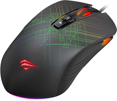Klack Ratón gaming RGB para videojuegos con cable Klack Ratón gaming RGB para videojuegos con cable