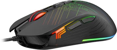 Klack Ratón gaming RGB para videojuegos con cable Klack Ratón gaming RGB para videojuegos con cable