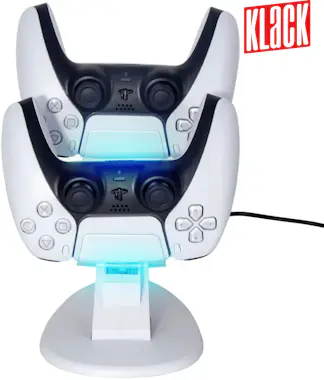 Klack Base de carga para mandos PlayStation 5 Klack Base de carga para mandos PlayStation 5