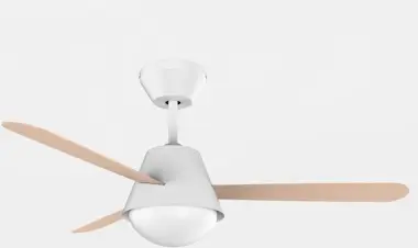 Leds C4 Ventilador de techo Buran con luz y aspas reversib Leds C4 Ventilador de techo Buran con luz y aspas reversib