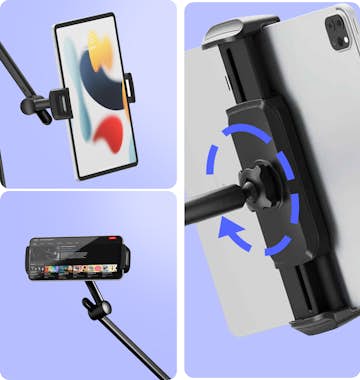 Twelve South Soporte De Pie Universal Regulable Sólido HoverBar Twelve South Soporte De Pie Universal Regulable Sólido HoverBar