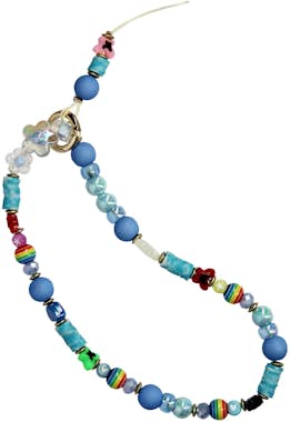 Avizar Correa para Teléfono Perlas Heishi 30cm Anillo y C Avizar Correa para Teléfono Perlas Heishi 30cm Anillo y C
