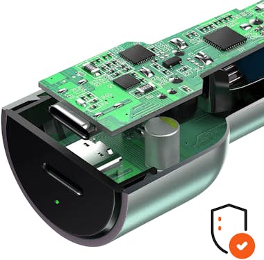 Satechi Cargador Coche 40W Double USB-C Power Delivery Com Satechi Cargador Coche 40W Double USB-C Power Delivery Com