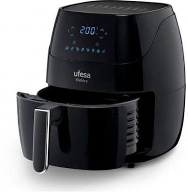 Ufesa Freidora Aire 5L 1500W UFESA Elektra Digital Negra Ufesa Freidora Aire 5L 1500W UFESA Elektra Digital Negra