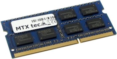 MTXtec 8GB, 8192MB Laptop RAM Memory SODIMM DDR3 PC3-1060 MTXtec 8GB, 8192MB Laptop RAM Memory SODIMM DDR3 PC3-1060