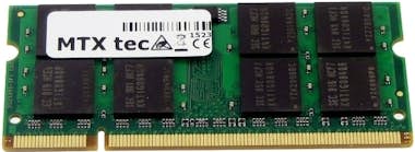 MTXtec Memory 1 GB RAM for LENOVO ThinkPad R61 (7732) MTXtec Memory 1 GB RAM for LENOVO ThinkPad R61 (7732)