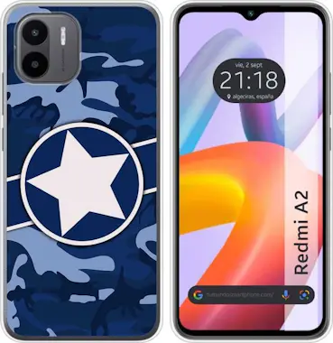 Tumundosmartphone Funda Silicona Xiaomi Redmi A2 Camuflaje 03 Tumundosmartphone Funda Silicona Xiaomi Redmi A2 Camuflaje 03