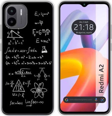 Tumundosmartphone Funda Silicona Xiaomi Redmi A2 Formulas Tumundosmartphone Funda Silicona Xiaomi Redmi A2 Formulas