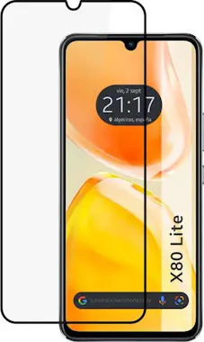 Tumundosmartphone Protector Cristal Completo Negro Vivo X80 Lite 5G Tumundosmartphone Protector Cristal Completo Negro Vivo X80 Lite 5G