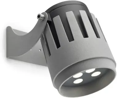 Leds C4 Proyector ip65 powell ø120mm led 28w 4000k gris 29 Leds C4 Proyector ip65 powell ø120mm led 28w 4000k gris 29