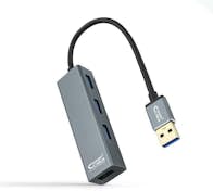 Nanocable Hub USB 3.0 10.16.4402/ 4 Puertos USB/ Gris