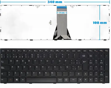 Generic TECLADO PARA PORTÁTIL LENOVO B51-80 E51-80 2521472 Generic TECLADO PARA PORTÁTIL LENOVO B51-80 E51-80 2521472