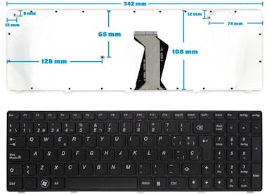 Generic TECLADO PARA PORTÁTIL LENOVO IDEAPAD B580 B580A B5 Generic TECLADO PARA PORTÁTIL LENOVO IDEAPAD B580 B580A B5