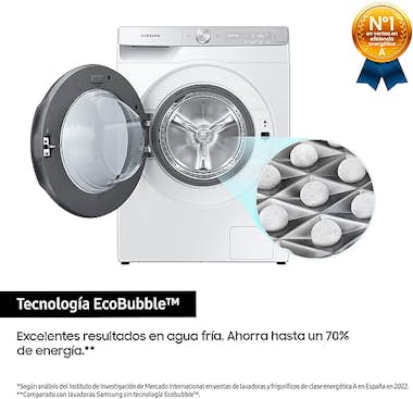 Samsung Samsung WW90T936DSH lavadora Carga frontal 9 kg 16 Samsung Samsung WW90T936DSH lavadora Carga frontal 9 kg 16