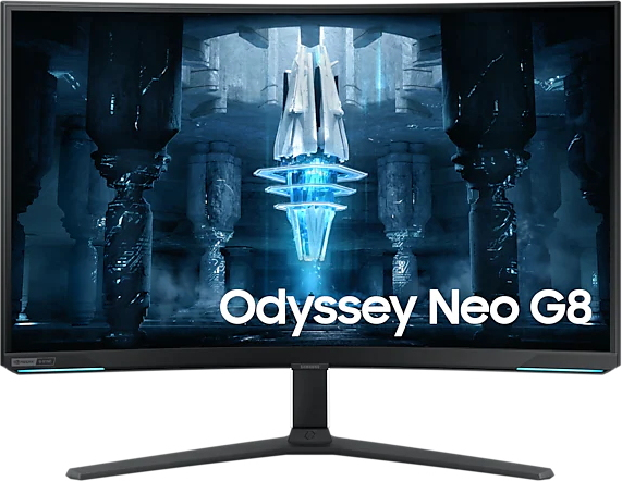 samsung odyssey neo g8 ls32bg850nu 813 cm 32 pulgadas pulgadas 3840 x 2160 pixeles 4k ultra hd led negro blanco