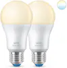 WiZ WiZ Bombilla 8 W (Equiv. 60 W) A60 E27 x2 WiZ WiZ Bombilla 8 W (Equiv. 60 W) A60 E27 x2