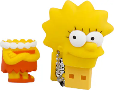 Tribe Tribe Lisa Simpson 8GB USB 2.0 unidad flash USB US Tribe Tribe Lisa Simpson 8GB USB 2.0 unidad flash USB US